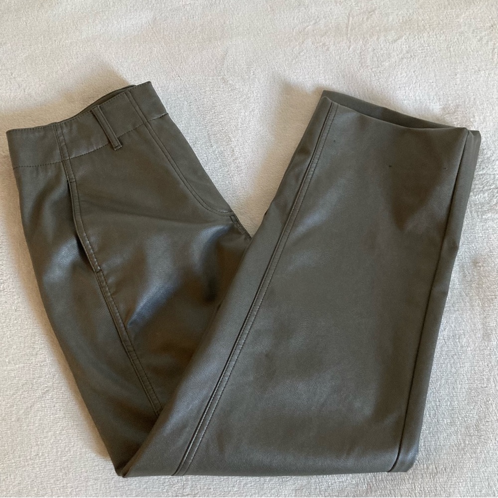 WILFRED pleather pants